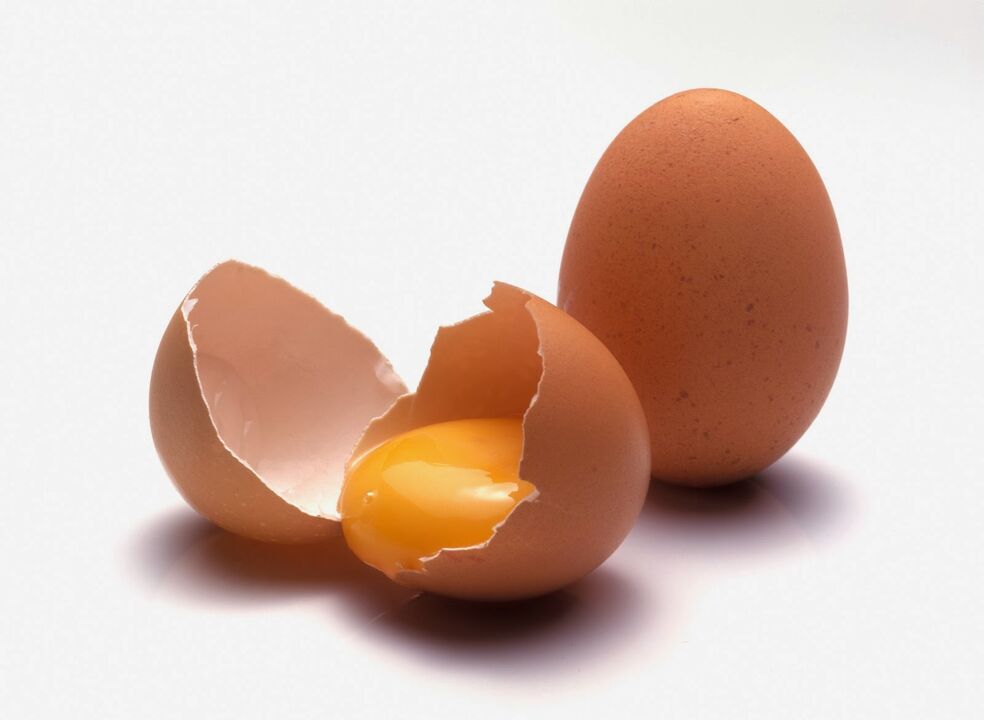 пилешки јајца за машка моќ