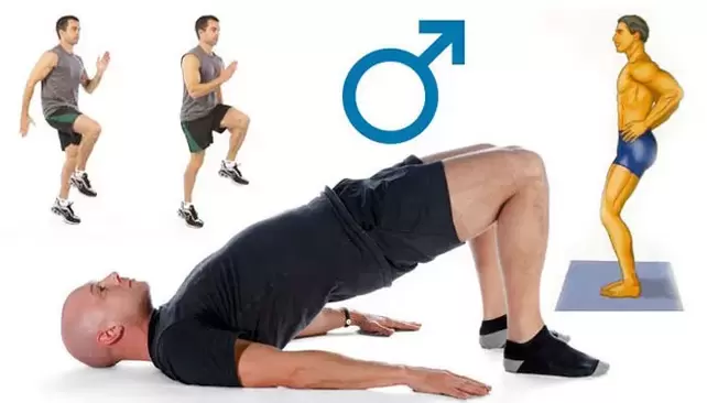 Физичките вежби ќе му помогнат на мажот ефикасно да ја зголеми потенцијата